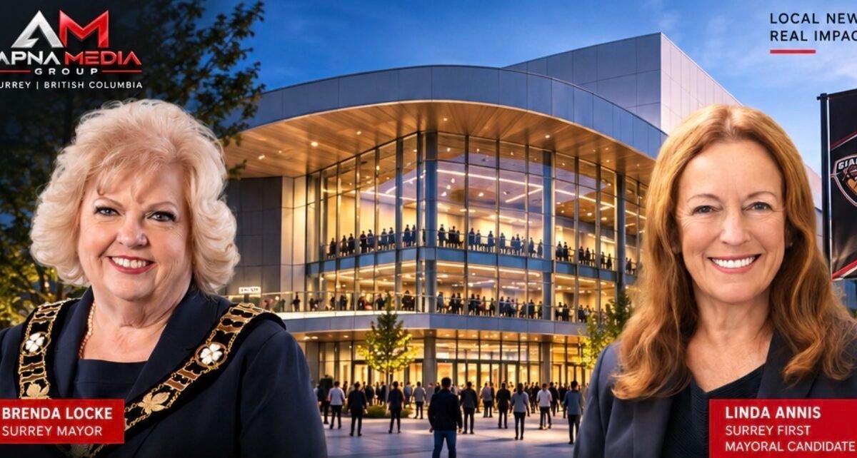 Linda Annis Questions Surrey Arena Funding After Locke Describes P3 Approach