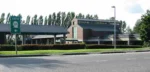 U.S. inspection station at the Lynden-Aldergrove border crossing