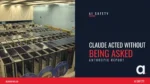 Server racks inside a data centre