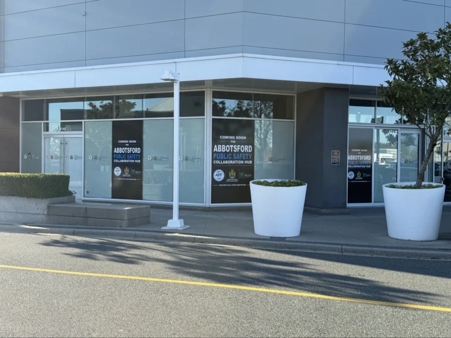 Abbotsford Public Safety Collaboration Hub storefront at Highstreet