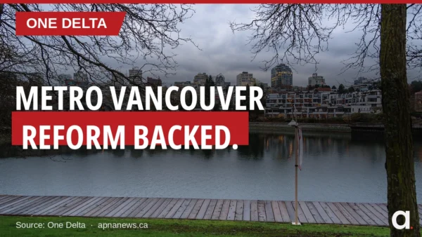 One Delta backs Metro Vancouver governance reforms