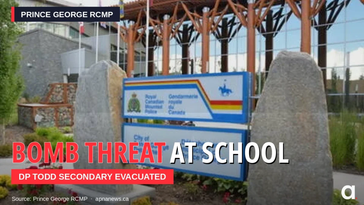 Prince George bomb threat DP Todd Secondary