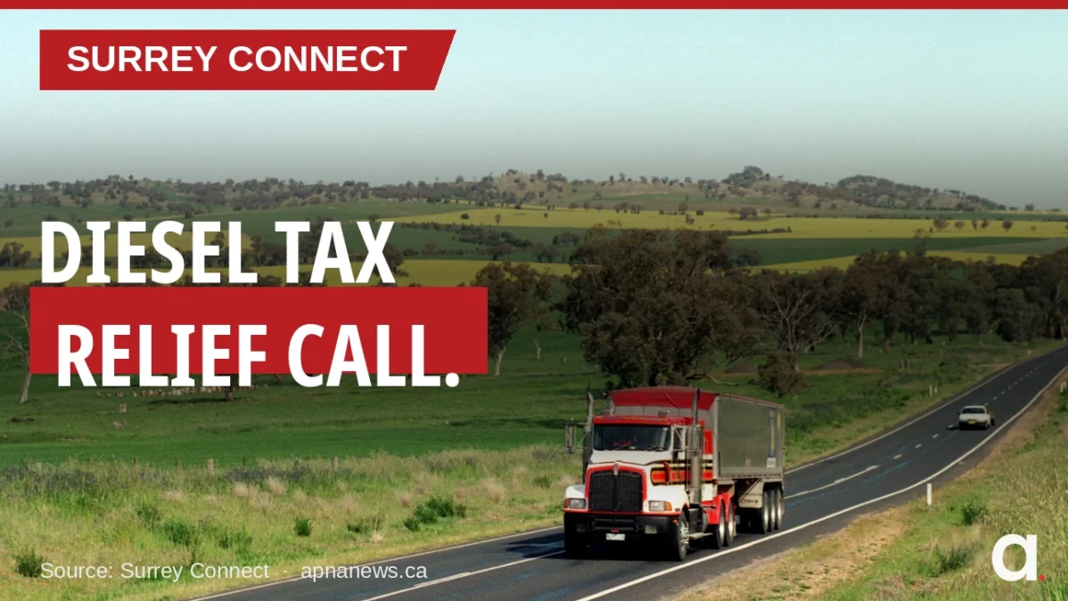 Surrey Connect calls for removal of commercial diesel taxes