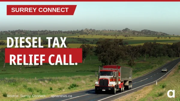 Surrey Connect calls for removal of commercial diesel taxes
