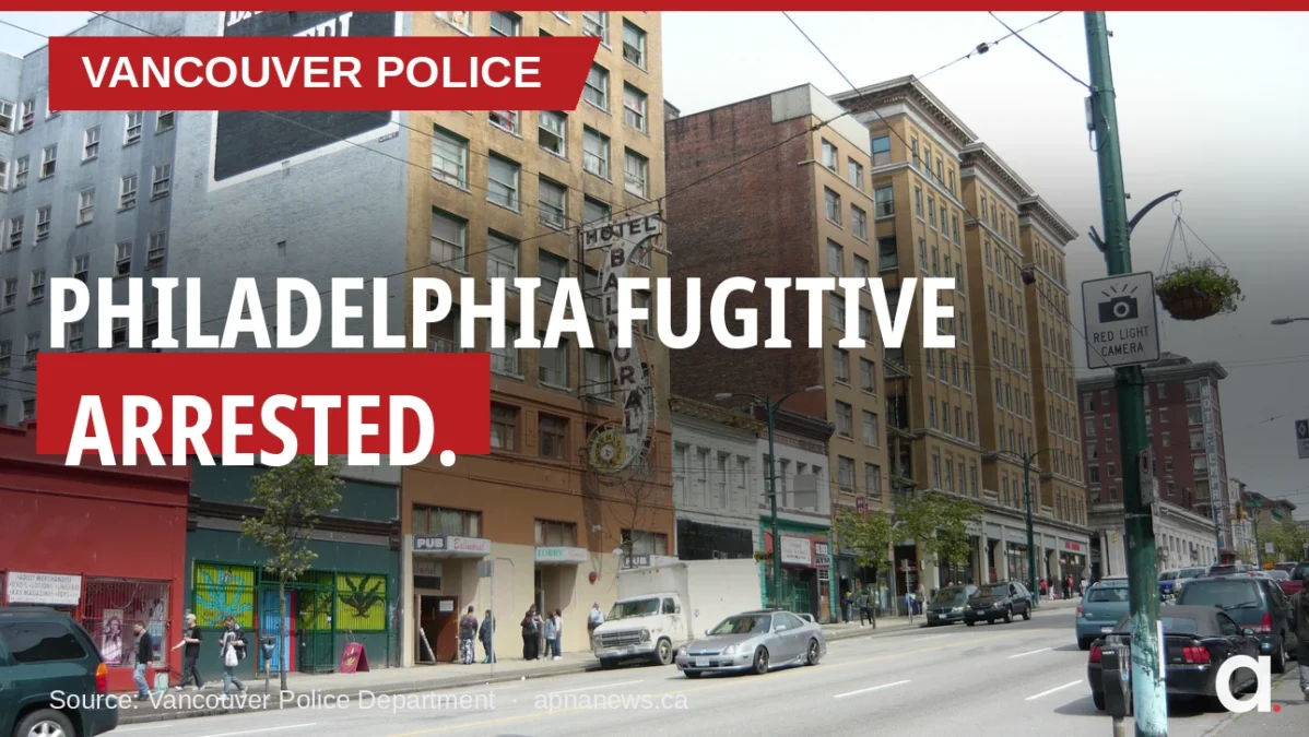 VPD arrest Philadelphia fugitive after traffic stop