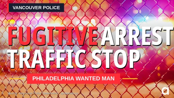 VPD Philadelphia fugitive arrest