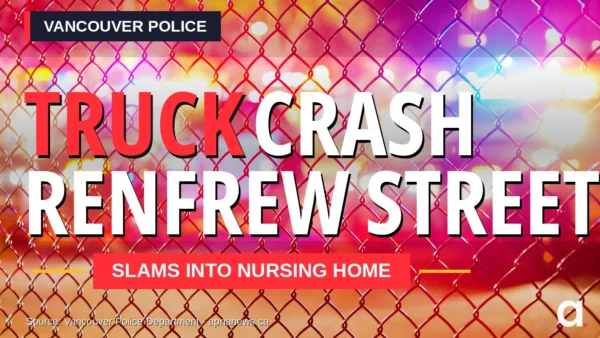 VPD truck crash Renfrew