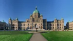 British Columbia Parliament Buildings in Victoria