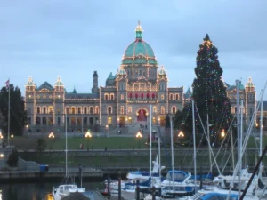 British Columbia Parliament Buildings in Victoria, B.C.