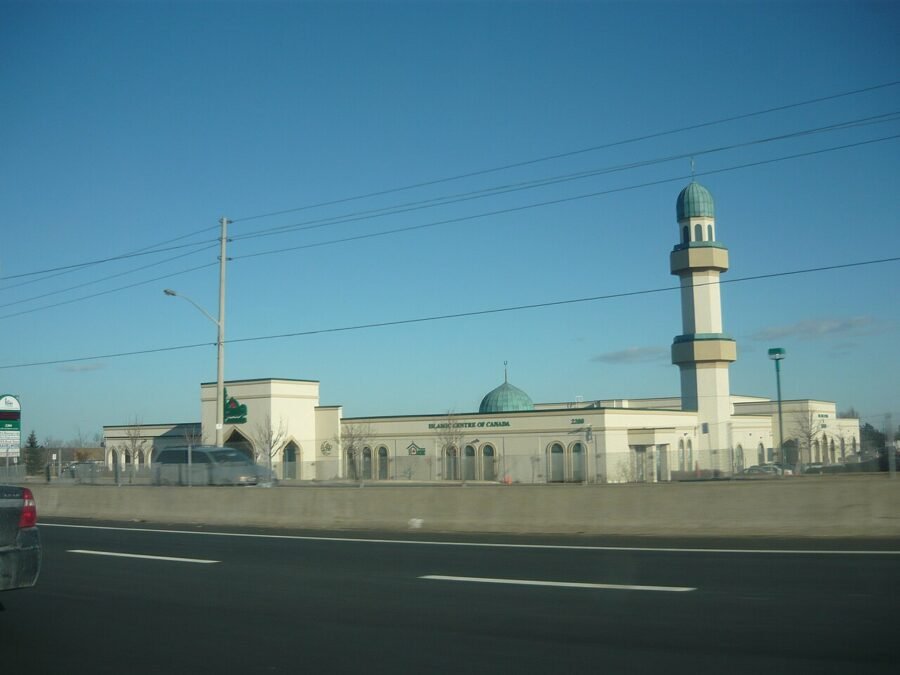 Mosque prayer hall