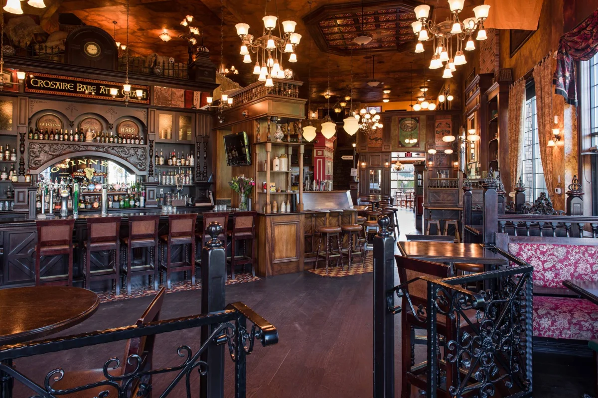 Dublin Crossing Irish Pub interior, Clayton, Surrey