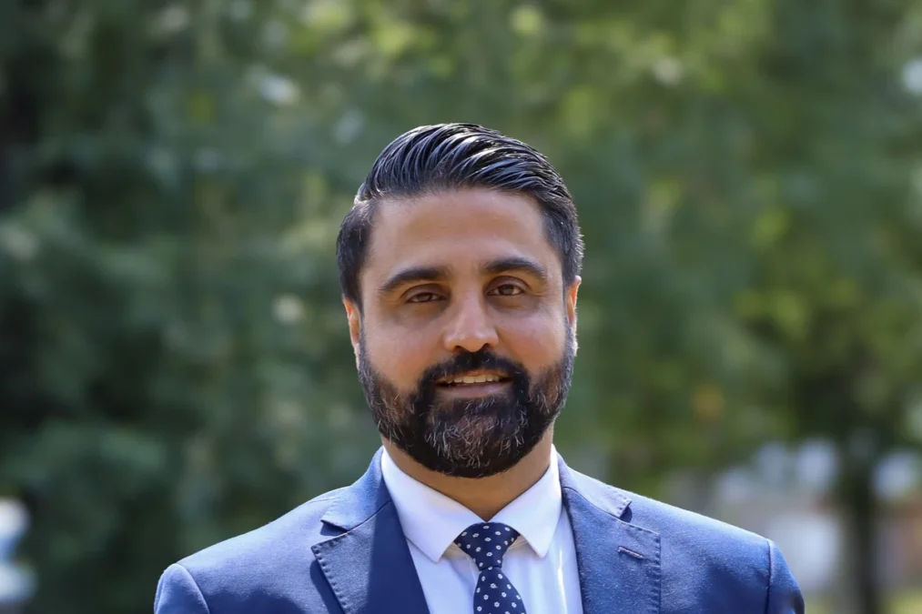 Harry Bains, Surrey Connect councillor-elect, in his City of Surrey candidate photo.