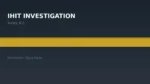 Abstract graphic for IHIT homicide investigation story