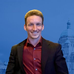 Joshua Domnich, Conservative winner in Burnaby Centre in the Oct. 24, 2026 BC provincial election