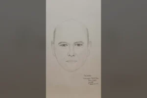 Composite sketch of suspect in Ladysmith RCMP indecent act investigation near Nanaimo River