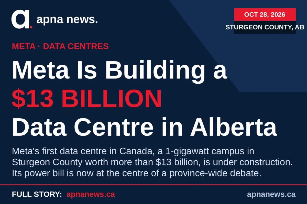 Meta’s $13-Billion Alberta Data Centre, Its First in Canada, Is Under Construction and Sparking a Power-Bill Debate