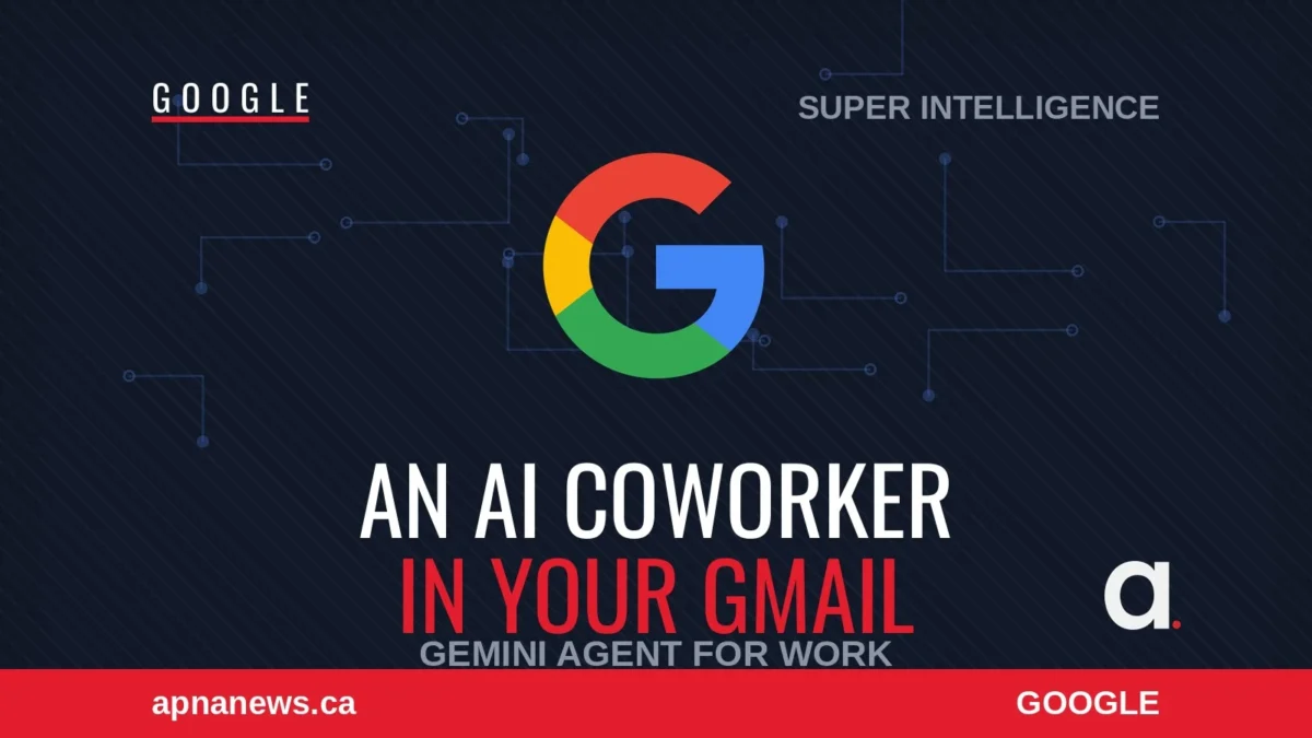 Google Gemini agent for work graphic