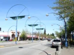 Newton Town Centre commercial street, 72 Avenue, Surrey BC