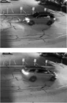 Surveillance image of possible suspect vehicle, a Dodge Durango, released by Surrey Police Service