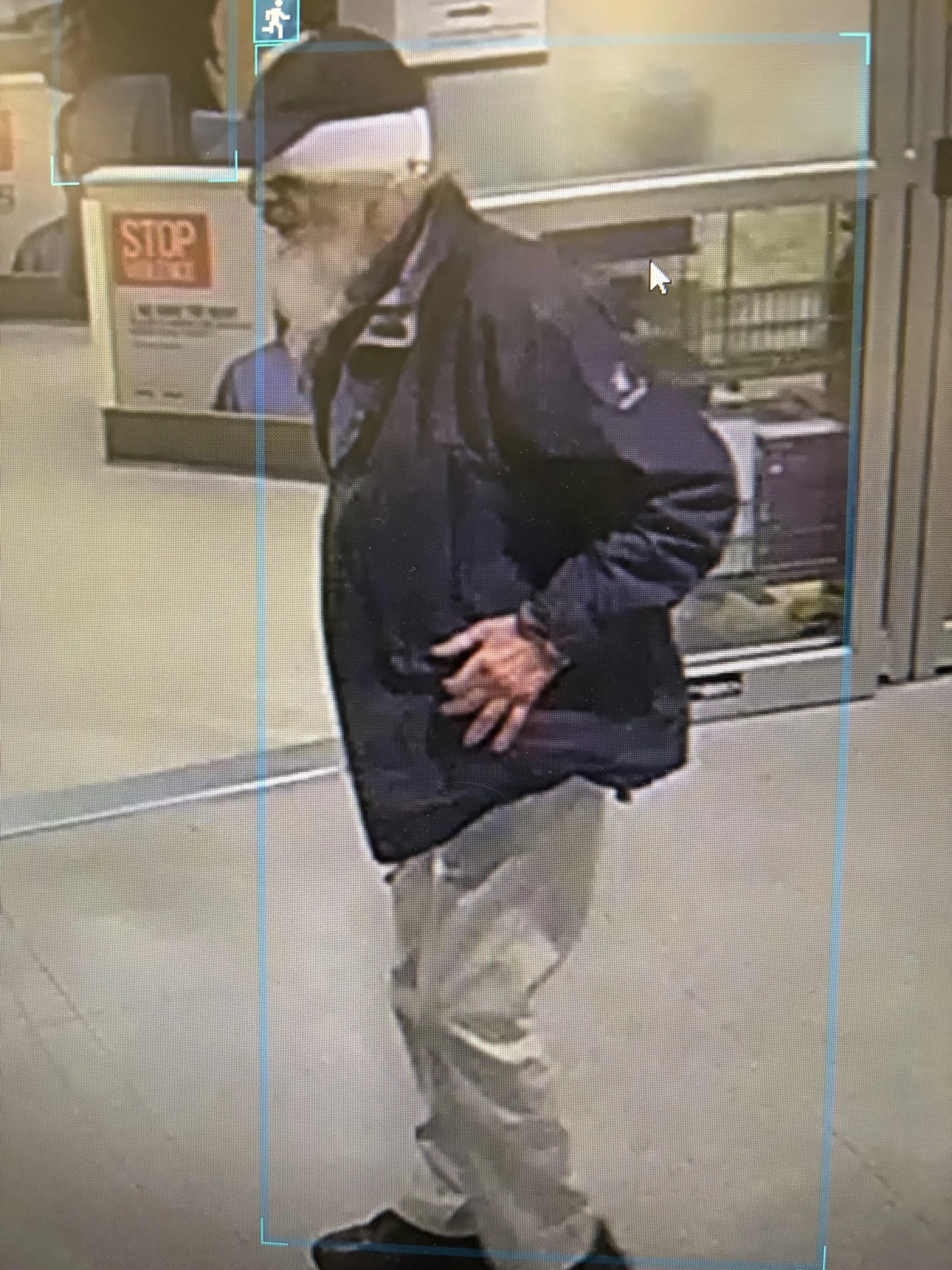 Toby Lansel in a surveillance image released by Vancouver Police
