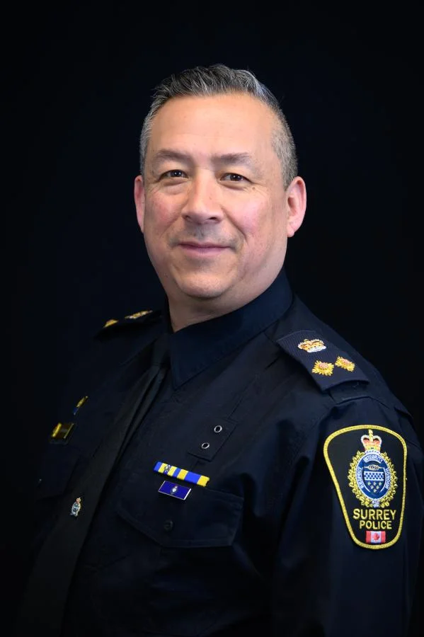 Todd Matsumoto Surrey Police Service Chief Constable full portrait
