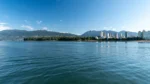 West End Vancouver neighbourhood with Stanley Park in the background